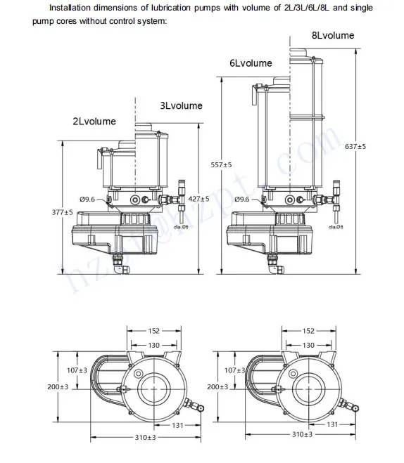 Electric piston pump